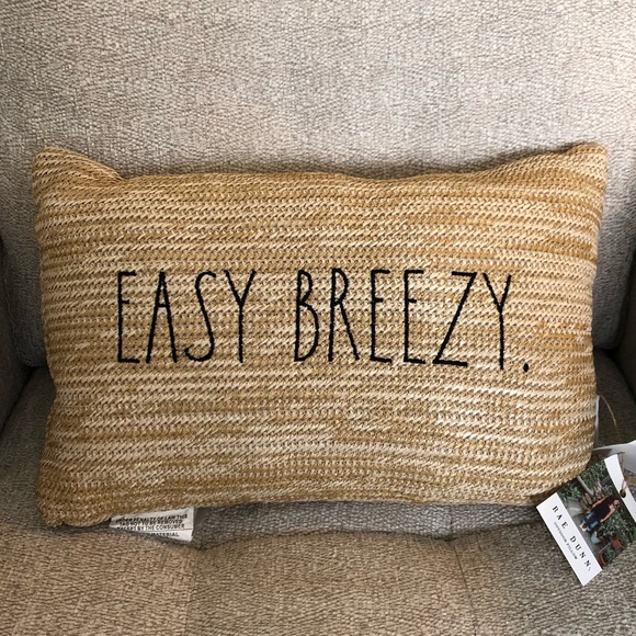 Rae Dunn Other - Rae Dunn Outdoor Accent Pillow